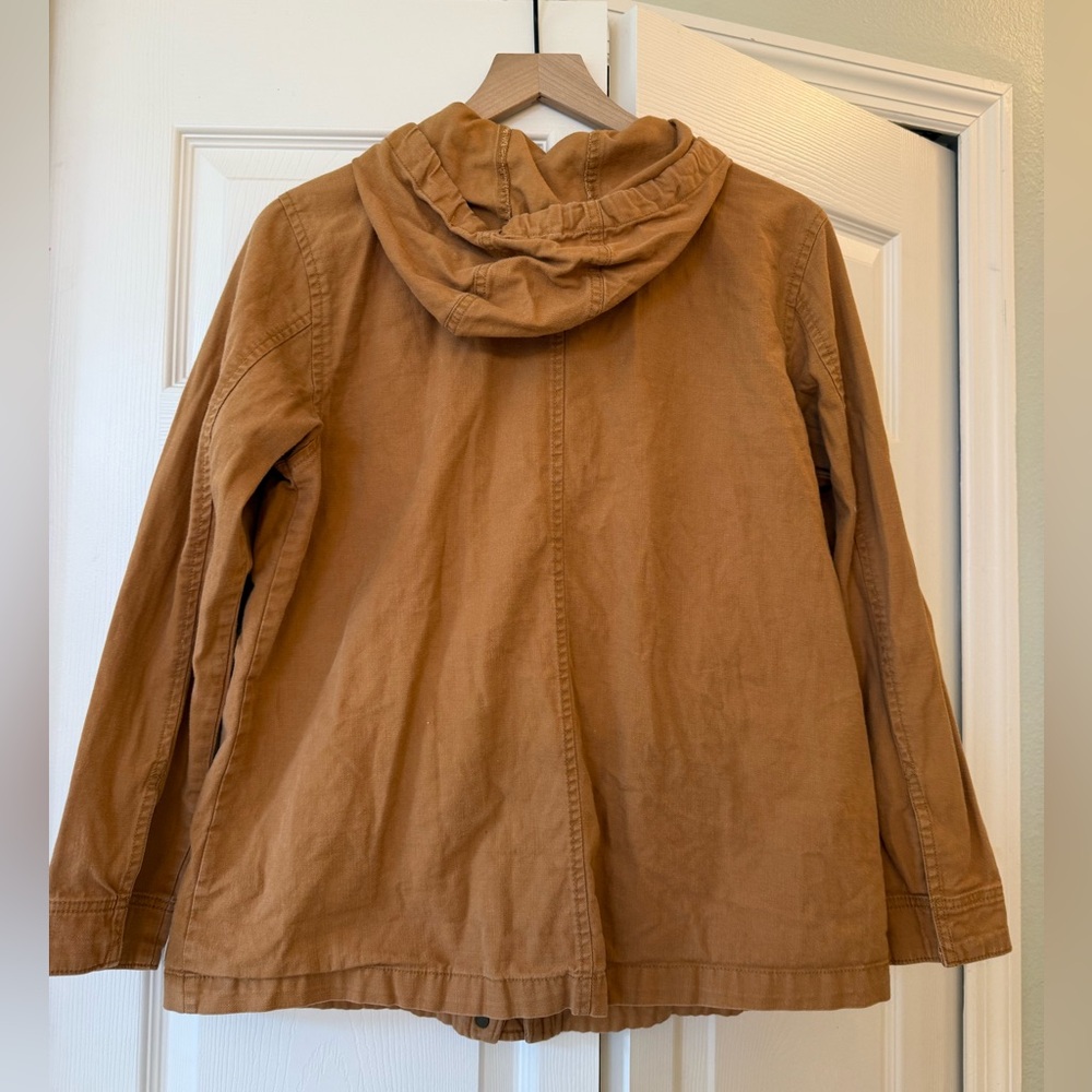 The North Face Shipler Full-Zip Hoodie Cotton Cedar Brown Jacket M - Picture 4 of 10